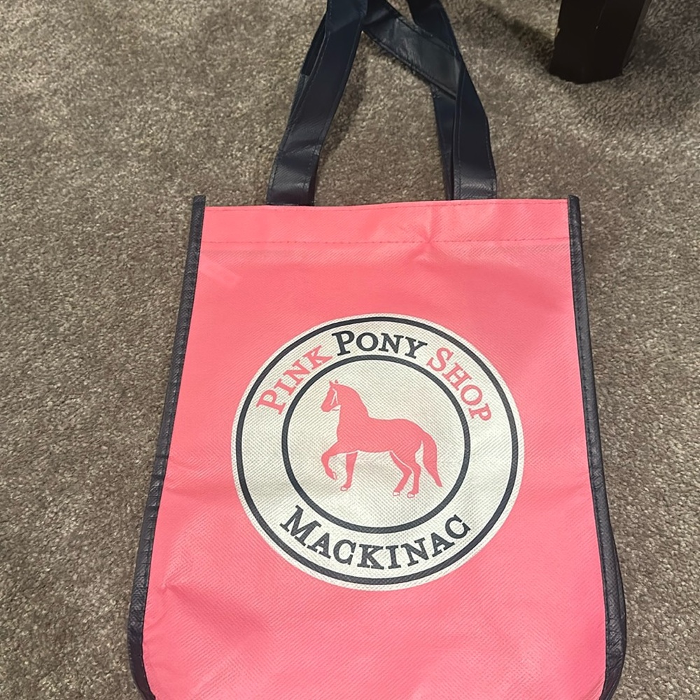 Reusable Bag Pink Pony Shop